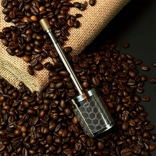 brew wand in coffee beans product shot